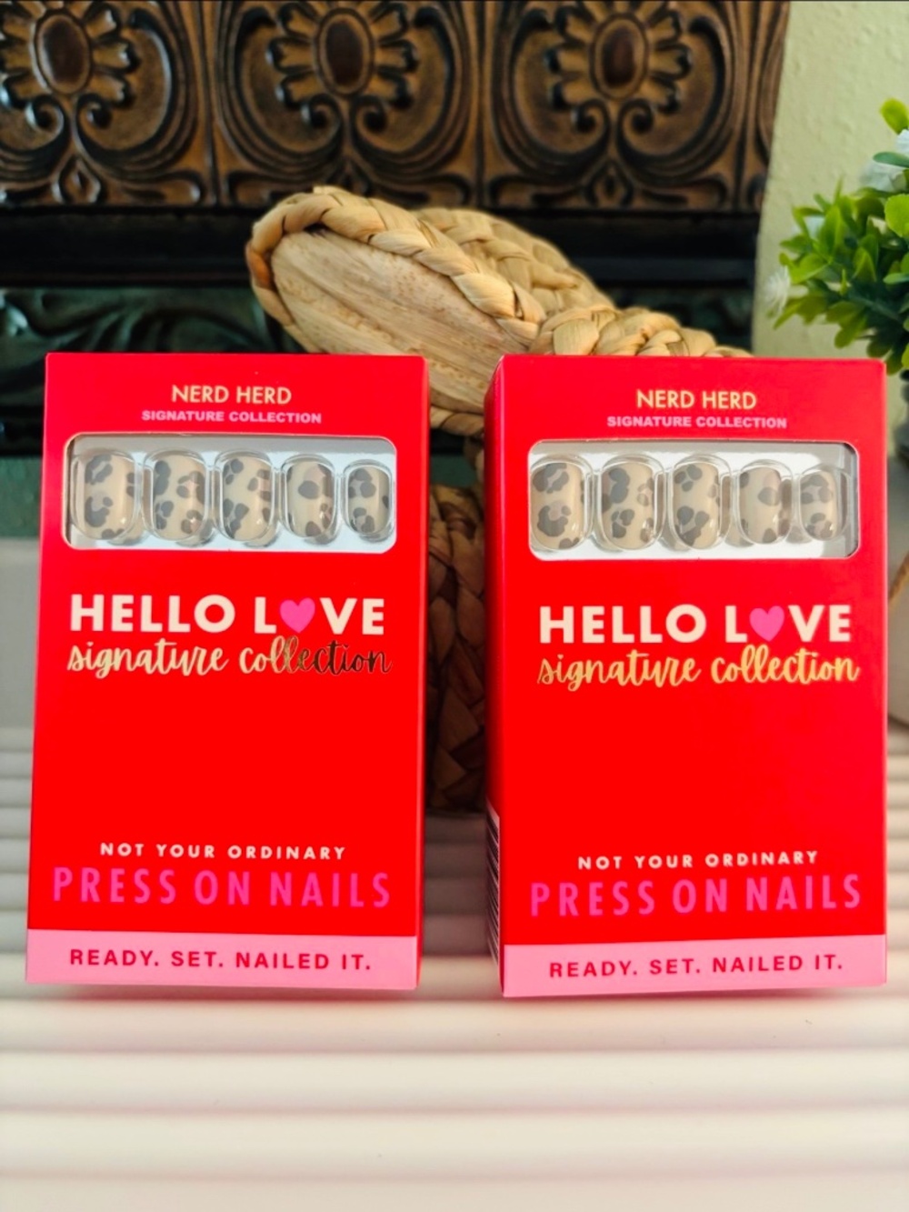 Hello Love “Nerd Herd” Signature Collection Press On Nails- set of 2
